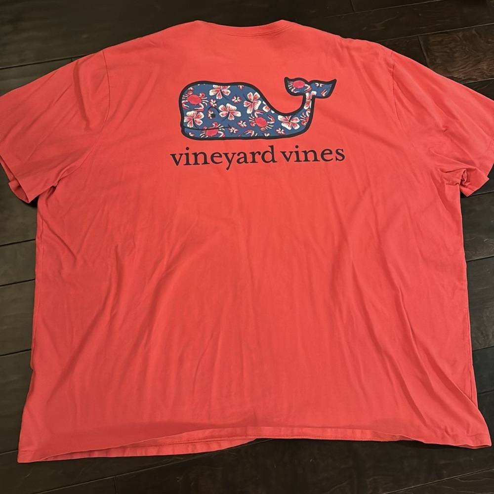 Vineyard Vines Coral Short Sleeve Tee - Picture 7 of 9